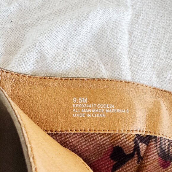 Korks Leather Tall Boots Size 9.5 New - Picture 4 of 7